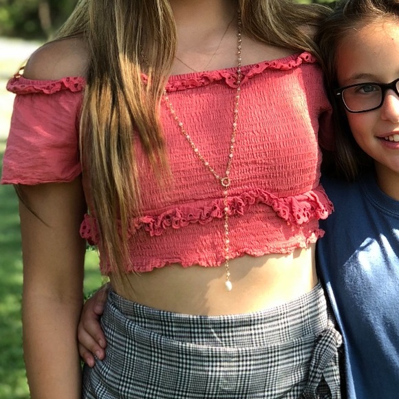 Pink crop top - Picture 2 of 3